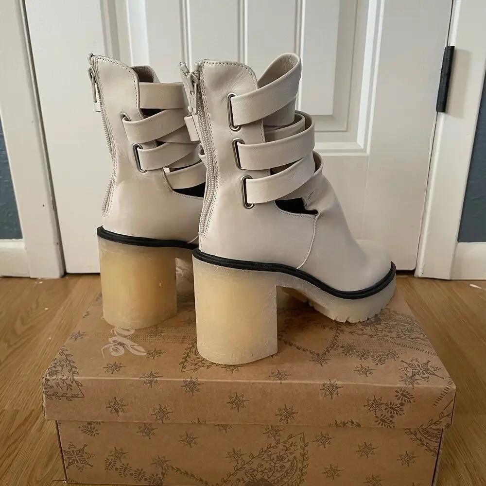 Free people Jesse cutout boots